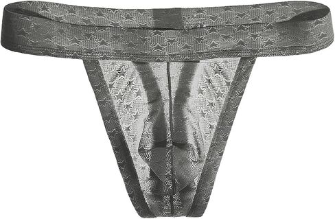 KAREN SPACE Men's Lace Thong Underwear, Sexy Low Rise G-String T-Back Underwear in Saudi Arabia