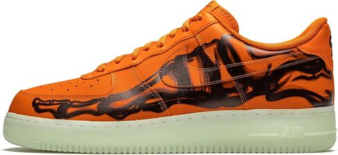 حذاء Air Force 1 Low باللون البرتقالي من Nike in Kuwait