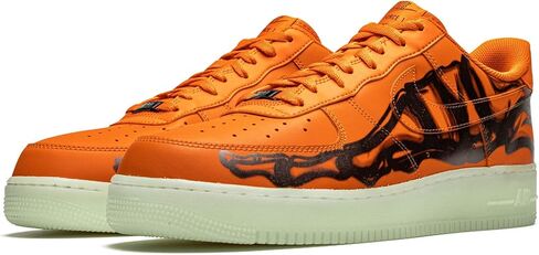 حذاء Air Force 1 Low باللون البرتقالي من Nike in Kuwait