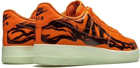 حذاء Air Force 1 Low باللون البرتقالي من Nike in Kuwait