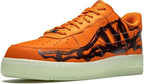 حذاء Air Force 1 Low باللون البرتقالي من Nike in Kuwait