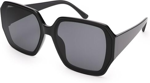 Dollger Oversized Square Sunglasses for Women Trendy Fashion Big Large Wide 70s Shades for Men in Kuwait