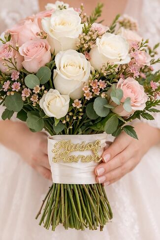 دبوس زفاف بروش من حجر الراين من Maid of Honor، هدية لحفلات الزفاف لوصيفة الشرف، مجوهرات تذكارية أنيقة لإكسسوارات الزفاف in Kuwait