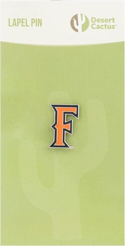دبوس صدرية من Desert Cactus Cal State Fullerton University CSUF Titans مصنوع من المعدن للملابس الرسمية، ومجوهرات الحقائب والقبعات، وربطة عنق (دبوس A) in Kuwait