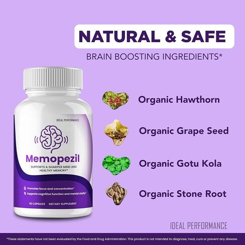 IDEAL PERFORMANCE Memopezil كبسولات، مراجعات حبوب Memopezil (60 كبسولة) in Kuwait