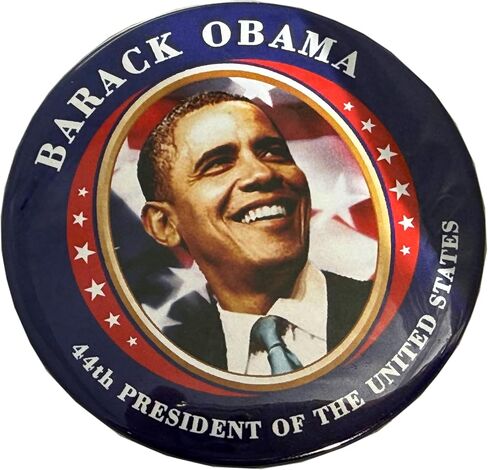 Barack Obama 44th President Gift Set – 6-Piece Collectible Bundle with Pen, Magnet, Keychain, Bobblehead Pin & USA Flag Lapel Pin in Saudi Arabia