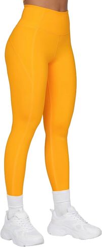 Sustainable High Waisted Leggings for Women - Tummy Control Yoga Pants, Squat Proof Seamless Look Gym Pants in Kuwait