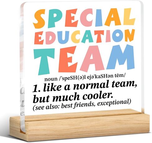 Speech Pathologist Teacher Gift, Speech Therapist Desk Decorative Sign, It's a Good Day to Help Tiny Humans Communicate Acrylic Plaque Sign AAC SLP Gift in Kuwait