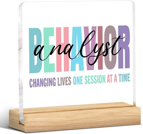 Speech Pathologist Teacher Gift, Speech Therapist Desk Decorative Sign, It's a Good Day to Help Tiny Humans Communicate Acrylic Plaque Sign AAC SLP Gift in Kuwait