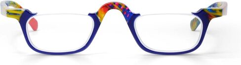 eyebobs - Untamed | Premium Reading Glasses for Men and Women | Half-Rim Frames | Available in 0.0x - 4.0x in Kuwait
