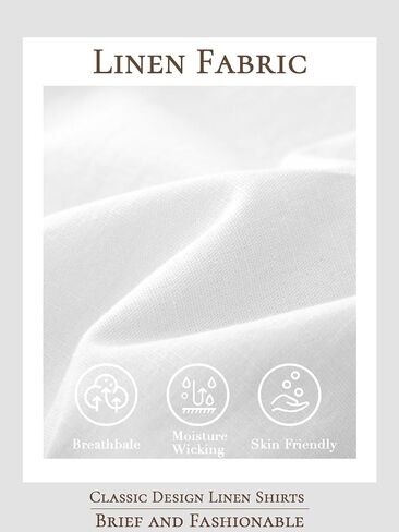 Riskrole Men's Cotton Linen Henley Shirt Casual Band Collar Short Sleeve T-Shirt for Summer Beach Vacation in Saudi Arabia