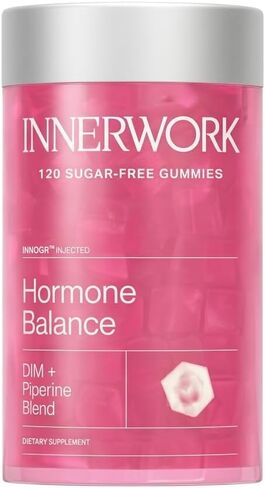 Menopause Gummies for Women – Hormone Balance Gummies with DIM, Black Cohosh, Red Clover, Chasteberry & Dong Quai – PMS & Perimenopause Support – Sugar Free Vegan Women’s Health supplements,120 Count in Kuwait