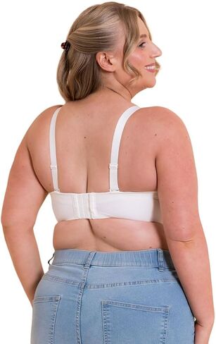 Curvy Kate Women's Luxe Strapless Multiway Underwire Bra, CK2601, Pearl Ivory, 32G in Saudi Arabia