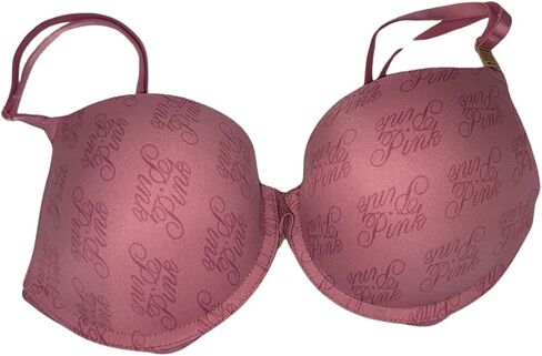 Victoria's Secret Pink Wear Everywhere Smooth Push Up Bra Color Soft Begonia Script New in Kuwait
