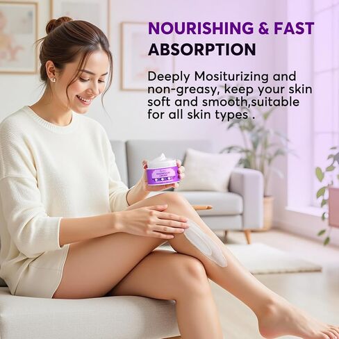 Topical Magnesium Lotion Cream: Natural Magnesium Body Butter for Sweet Sleep/Leg Cramps/Feet/Arms/Muscle in Saudi Arabia