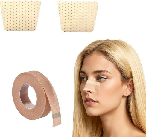 Thermoplastic Nasal Splint & Tape Set,External Nose Support Brace for Rhinoplasty,Broken Nose Immobilization,Post Surgery Nose Protection Kit for Rhinoplasty Recovery,ENT Orthopedic Fixation Splint in Saudi Arabia