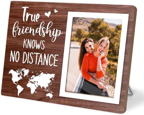 Coworker Gift Picture Frame, Friend Photo Frame, Gifts for Best Work Friend, Worker Leaving Gifts, Retirement&Farewell or New Job Gift,Chance Made Us Colleagues 4x6 Photo (Brown03) in Saudi Arabia
