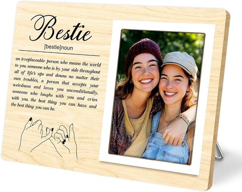 Coworker Gift Picture Frame, Friend Photo Frame, Gifts for Best Work Friend, Worker Leaving Gifts, Retirement&Farewell or New Job Gift,Chance Made Us Colleagues 4x6 Photo (Brown03) in Saudi Arabia