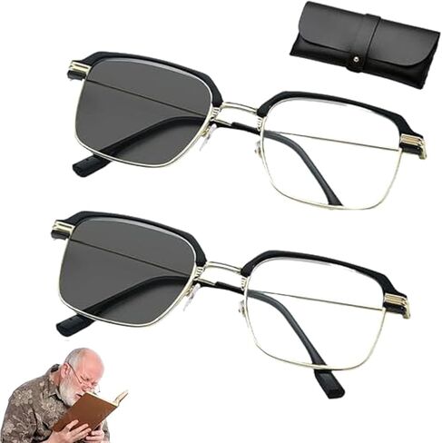 Smart Autofocus Glasses Self Adjusting for Men Women,Multifocal Glasses Smart Adaptive Technology,Smart Zoom Glasses in Saudi Arabia