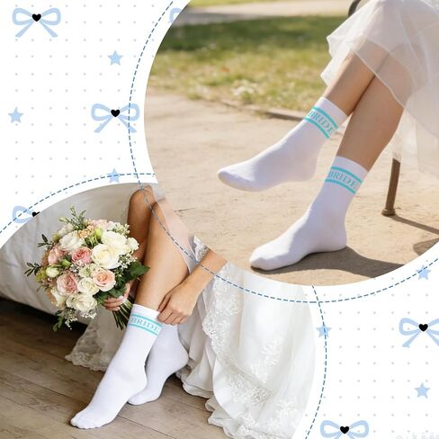 Bride To Be Gift Set,Bachelorette Gifts for Bride, Bride Tote Bag, Bridal Socks, Bride Claw Clip For Bachelorette Party Supplie, Women Engagement Wedding Bridesmaid Gifts in Saudi Arabia