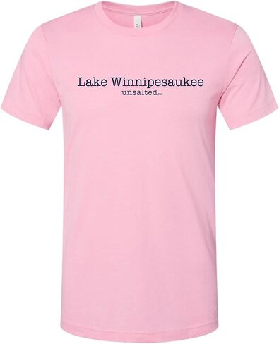 Lake Winnipesaukee Unsalted Modern Fit Unisex Short Sleeve T-Shirt in Kuwait