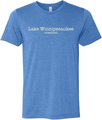 Lake Winnipesaukee Unsalted Modern Fit Unisex Short Sleeve T-Shirt in Kuwait