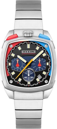 Cadola Men's 39mm Taurus Chronograph Watch with Leather Strap CD-1060 in Saudi Arabia