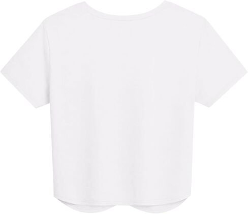 Hilinker Womens Twist Front Crop Tops Sexy Summer Short Sleeve Notch V Neck T Shirt in Kuwait