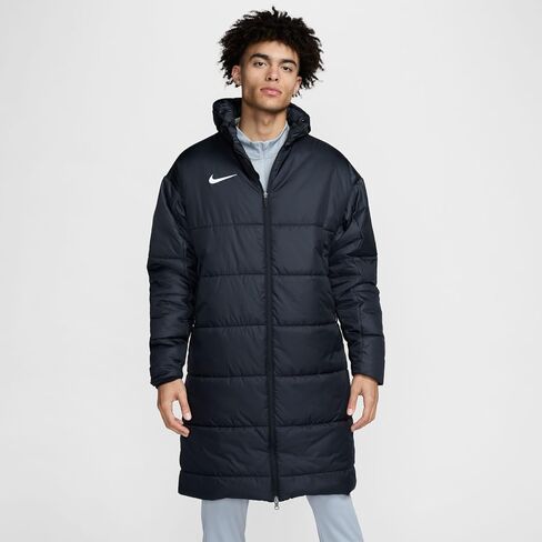 Nike Winter Jacket Therma-FIT Academy Pro 24 SDF Men's Coat with Zip Closure and Stand-Up Collar Black Medium in Kuwait