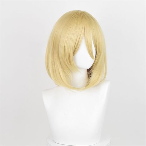 Annie Leonhart Cosplay Wig Heat Resistant Synthetic Wigs for Halloween Christmas Costume Party Role Play+Wig in Kuwait