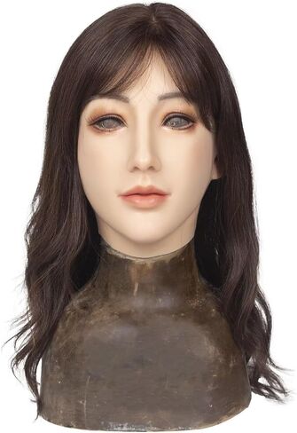 Silicone Female Mask Alice Silicone Head Mask Fake Face in Saudi Arabia