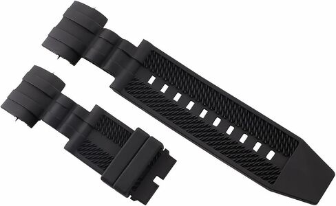Ewatchparts 26mm Rubber Band Strap Compatible With Invicta Reserve Jason Taylor 14071 Bolt Zeus Black in Saudi Arabia