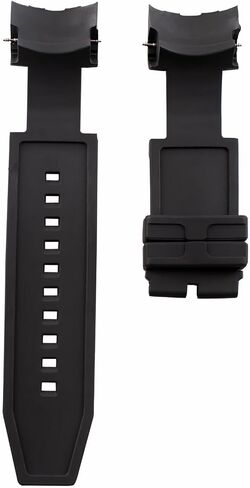Ewatchparts 26mm Rubber Band Strap Compatible With Invicta Reserve Jason Taylor 14071 Bolt Zeus Black in Saudi Arabia