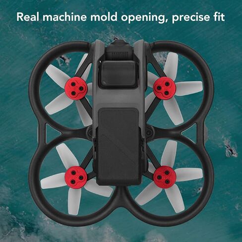 غطاء غطاء محرك الطائرات بدون طيار ، واقي محرك الطائرات بدون طيار واقي واقية لـ DJI Avata (أسود) in Kuwait