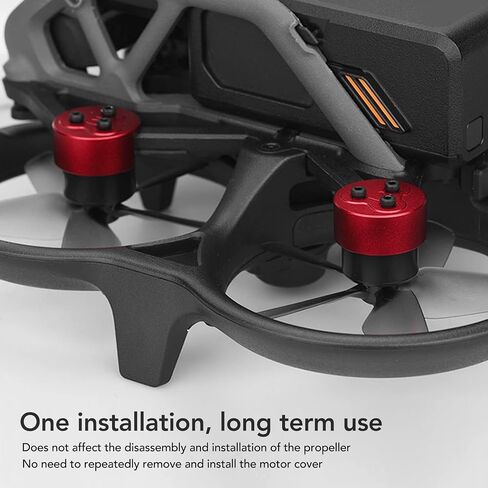 غطاء غطاء محرك الطائرات بدون طيار ، واقي محرك الطائرات بدون طيار واقي واقية لـ DJI Avata (أسود) in Kuwait