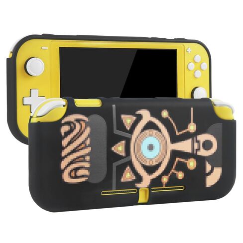 حافظة حماية TIKOdirect لجهاز Switch Lite، غطاء ناعم ممتص للصدمات ومضاد للخدش بنمط لطيف، أسود in Kuwait