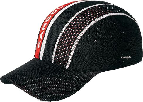 Kangol Tropic Game Stripe Spacecap Baseball Cap Black in Kuwait
