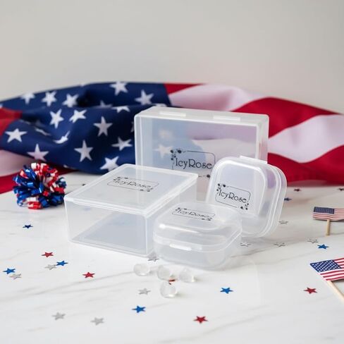 ICYROSE 925 Sterling Silver USA American Flag 4th of July Stud Earrings (Nickel Free) Fourth of July jewelry in Kuwait
