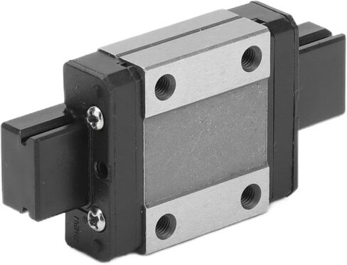 Mini Linear Rail Carriage Block Bearing Steel Miniature Rail Slider for 3D Printer CNC Machine M3 Thread (MGN12C) in Kuwait
