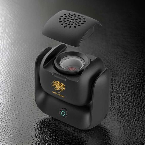 Upgraded Rotational Incense Burner with 90° Rotation, 1500 mAh Battery Capacity, Type-C Charging Port, Modern Bakhoor Burner with LED Indicator, Ideal for Home, Office, and Car in Kuwait