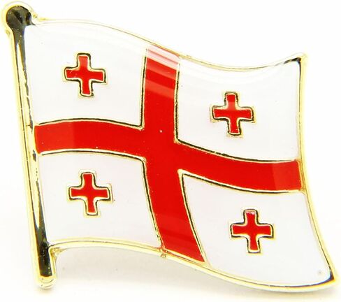 Uijodif 1PCS National Flag3 Enamel Badge, National Flag Pattern, Metal Brooch, 0.63 x 0.75 Inches in Saudi Arabia