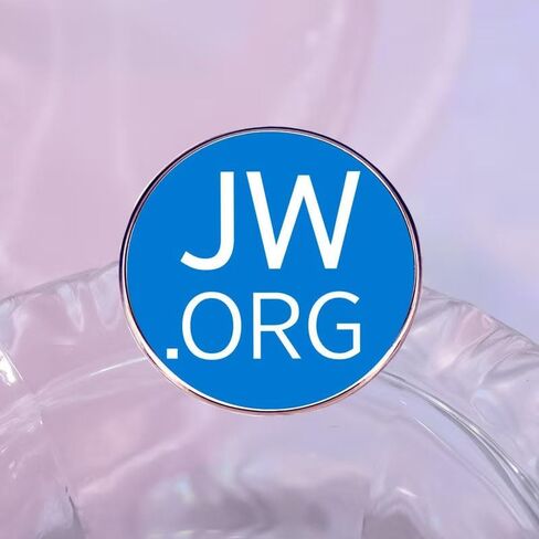 5Pack JW.ORG Round Lapel Pin, Blue and White, Metal, 1 Inch Diameter,Metal Alloy Badges Clothes Bags Hats Accessories in Saudi Arabia