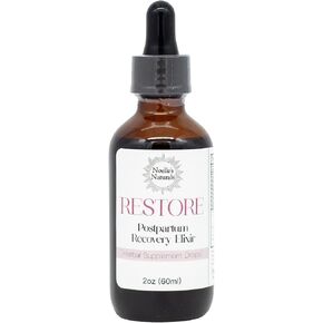 Noelle's Naturals Restore Organic Postpartum Herbal Recovery Elixir - 2oz Dropper Bottle in Saudi Arabia