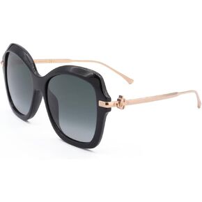 JIMMY CHOO Butterfly Sunglasses Tessy/G/S 8079O Black/Gold 56mm in Saudi Arabia