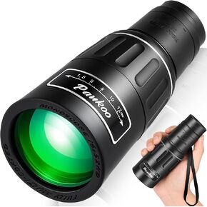 Pankoo 16X52 Monocular Telescope, Larger Vision Monoculars for Adults with BAK4 Prism & FMC Lens, for Bird Watching Hiking Concert Travelling in Saudi Arabia