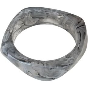 Colorful Resin Transparent Bangle Bracelet for Women Blingbling Chunky Geometric Wide Irregular Bracelet Fashion Accessories Jewelry Birthday Gifts in Saudi Arabia