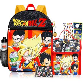 Dragon Ball Z Dragon Ball Backpack & Lunch Box Set - Bundle of 16" Anime Backpack, Lunch Bag, Stickers, Bottle, More School Supplies & Lunchbox in Saudi Arabia