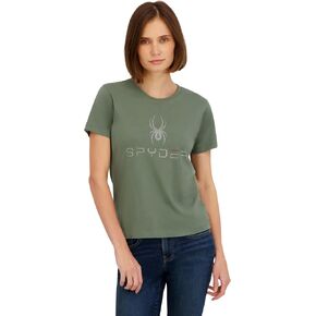 Spyder Women's Core Classic Logo Graphic Short Sleeve Tee T-Shirt in Saudi Arabia