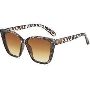 Cat Eye Sunglasses for Women, Large Oversized Wide Frame Retro Chic Shades in Saudi Arabia