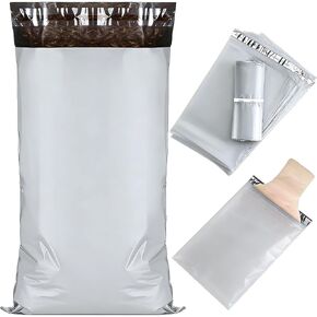 7x12 Inches Ostomy Pouch Disposable Bags 100 Pieces, Ostomy Supplies for Colostomy Waste Bags or Incontinence Pads (17 * 30cm) in Saudi Arabia